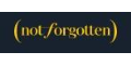 Not Forgotten cashback